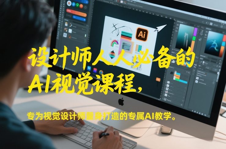 设计师人人必备的AI视觉课程，专为视觉设计师量身打造的专属AI教学-A7徐多钱云网创
