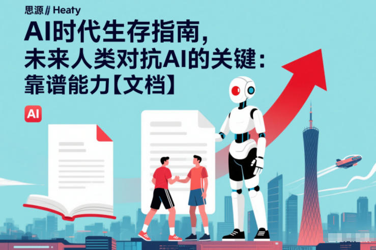 AI时代生存指南，未来人类对抗AI的关键：靠谱能力【文档】-A7徐多钱云网创