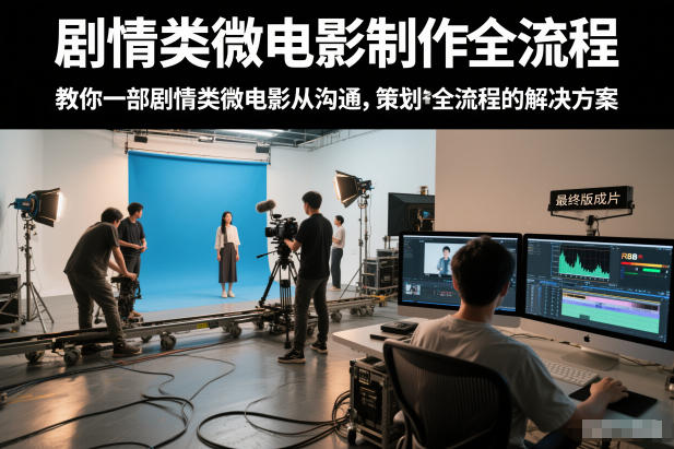 剧情类微电影制作全流程，教你一部剧情类微电影从沟通，策划到拍摄制作全流程的解决方案-A7徐多钱云网创