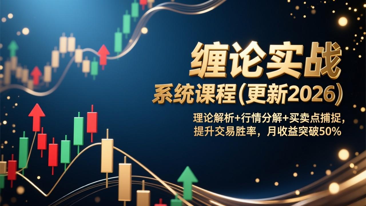 缠论实战系统课程(更新2026-A7徐多钱云网创