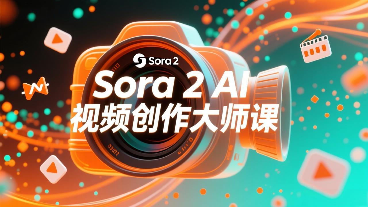 如何利用Sora 2创建流行AI人工智能视频大师班教程：掌握创作全流程，产出百万播放内容-A7徐多钱云网创