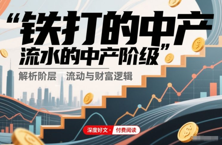 付费文章：铁打的中产，流水的中产阶级-A7徐多钱云网创