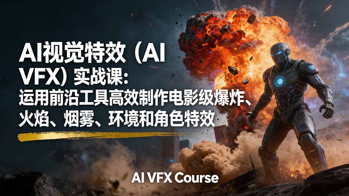 AI视觉特效(AI VFX-A7徐多钱云网创